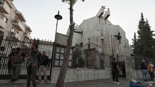 Tote bei Selbstmordanschlag in syrischer Kirche