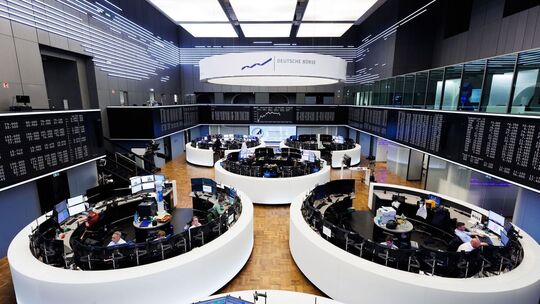Wertpapierbörse in Frankfurt am Main