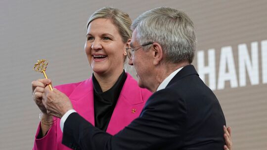 Übergabezeremonie der IOC-Präsidentschaft
