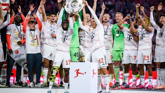 Der FC Bayern feierte in der vergangenen Saison die Meisterschaft