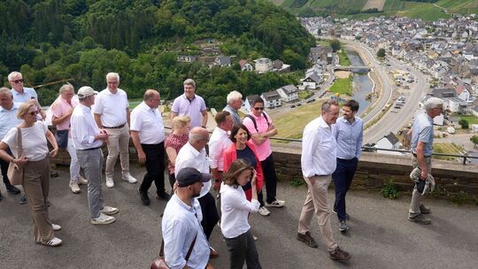 Kabinettsitzung der Landesregierung Rheinland-Pfalz im Ahrtal