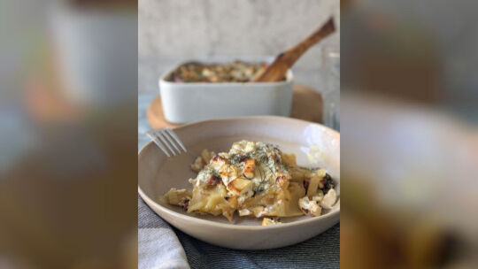 Fenchel-Spinat-Auflauf