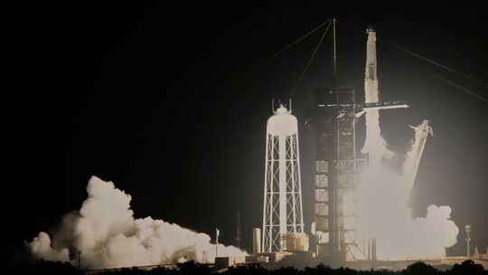 Start einer «Falcon 9»-Rakete von SpaceX