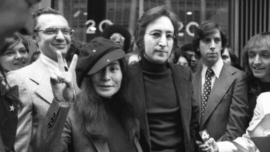 Yoko Ono und John Lennon