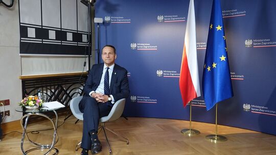 Polnischer Außenminister Sikorski