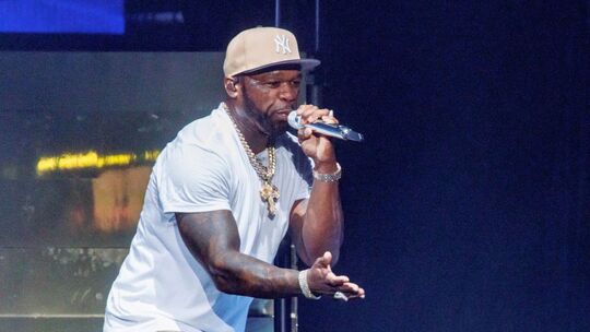 Rapper Curtis "50 Cent" Jackson