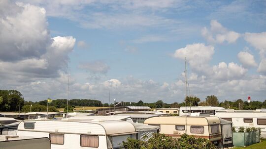 Camper am Ostseestrand