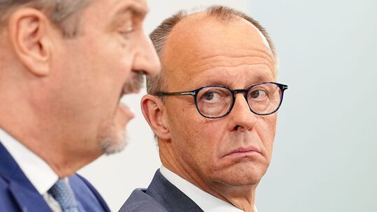 Markus Söder und Friedrich Merz