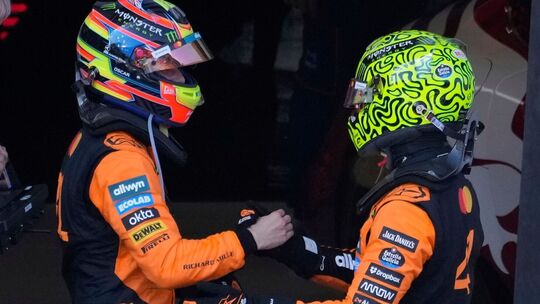 Oscar Piastri und Lando Norris