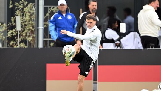 Abschlusstraining Fußball Nationalmannschaft Männer