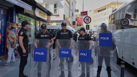 Pride-Marsch in Istanbul