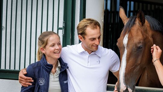 Sophie Hinners und Richard Vogel