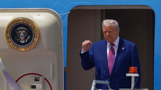 US-Präsident Trump im Nahen Osten US-Präsident Trump im Nahen Osten