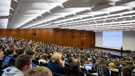 Hörsaal der Uni Münster