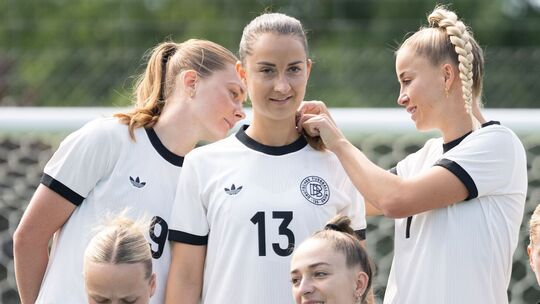 Frauenfußball EM - Training Deutschland