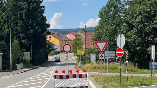 Bundesstraße 41, Abfahrt Birkenfeld-Nord (Zufahrtsbereich zur "Maiwiese")