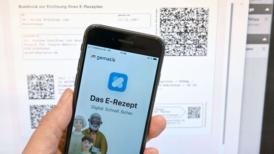 E-Rezept in einer App