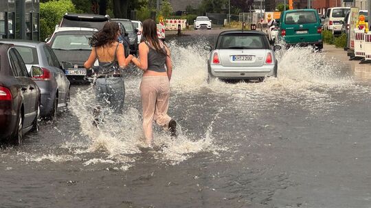 Unwetter im Emsland