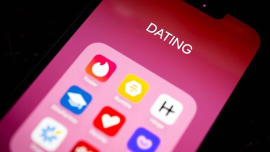 Dating-Apps auf einem Smartphone