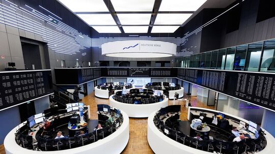 Wertpapierbörse in Frankfurt am Main