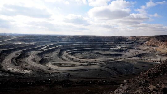 Mine für seltene Erden in China