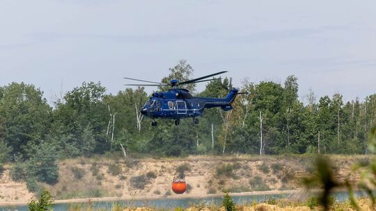 Waldbrand Gohrischheide