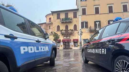 Autos der italienischen Polizei