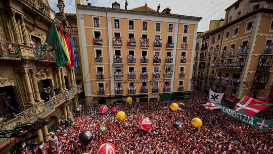 «Sanfermines»-Fest in Spanien