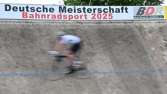Die Radrennbahn in Dudenhofen