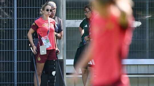 Frauenfußball-EM - Training Deutschland
