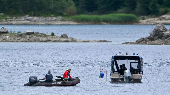 Nach dem Badeunfall auf dem Eibsee mit zwei Vermissten