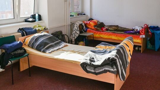 Unterkunft für Wohnungslose