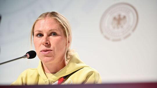 Frauenfußball-EM - Pressekonferenz Deutschland