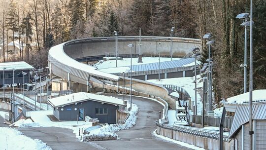 Eiskanal am Königssee