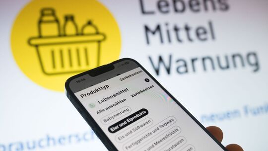 Lebensmittelwarnung
