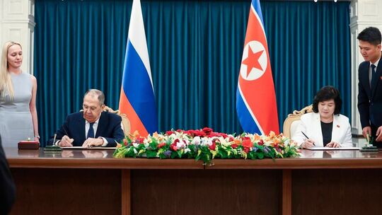 Lawrow in Nordkorea