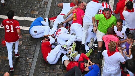 Stierlauf in Pamplona