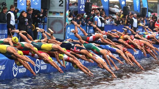 ITU World Triathlon Series in Hamburg