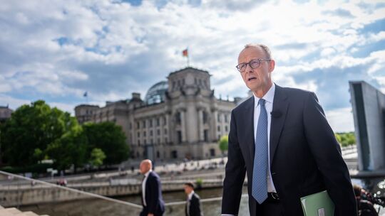 Kanzler Merz im ARD Sommerinterview