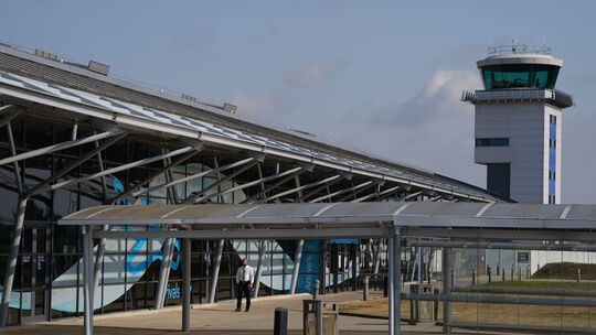 Flugzeugabsturz am Londoner Flughafen Southend