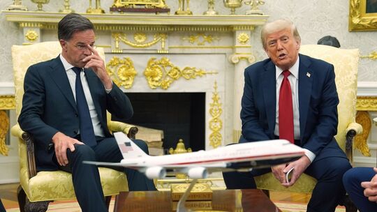 NATO-Generalsekretär Rutte bei US-Präsident Trump