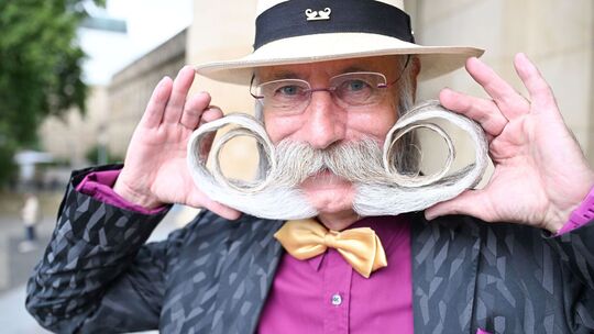 Bartweltmeister Jürgen Burkhardt