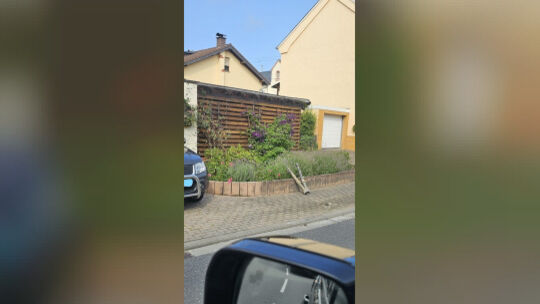 Beschädigte Pfosten