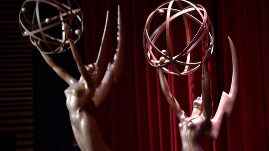 Vor der Verleihung der Primetime-Emmy-Awards