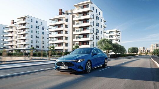 Mercedes-Benz CLA mit EQ Technologie
