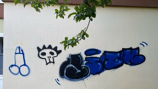 Graffiti Grundschule Lieser