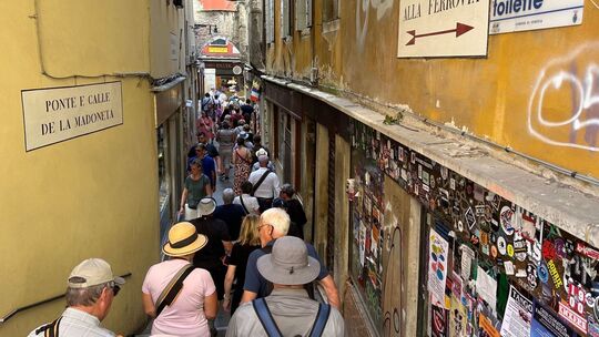 Gasse in Venedig
