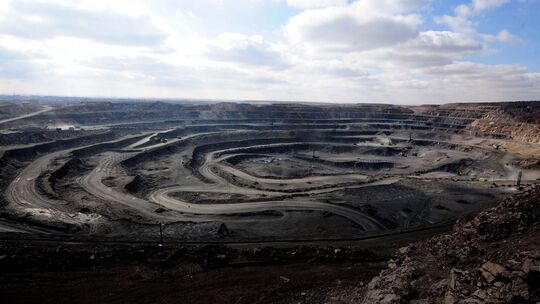 Mine für seltene Erden in China