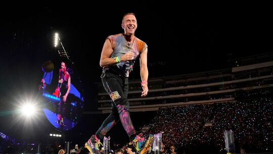 Coldplay Auftritt in Pasadena