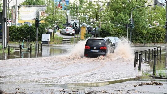 Unwetter im Saarland